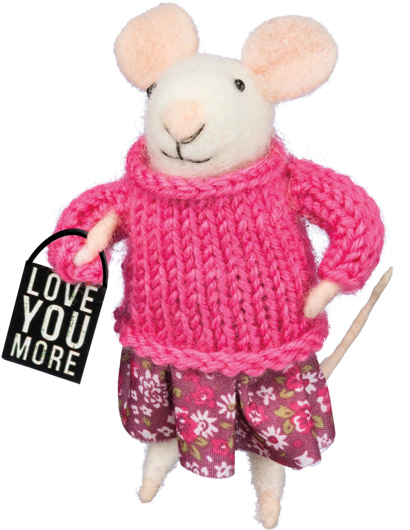 Love You More Mouse Critter