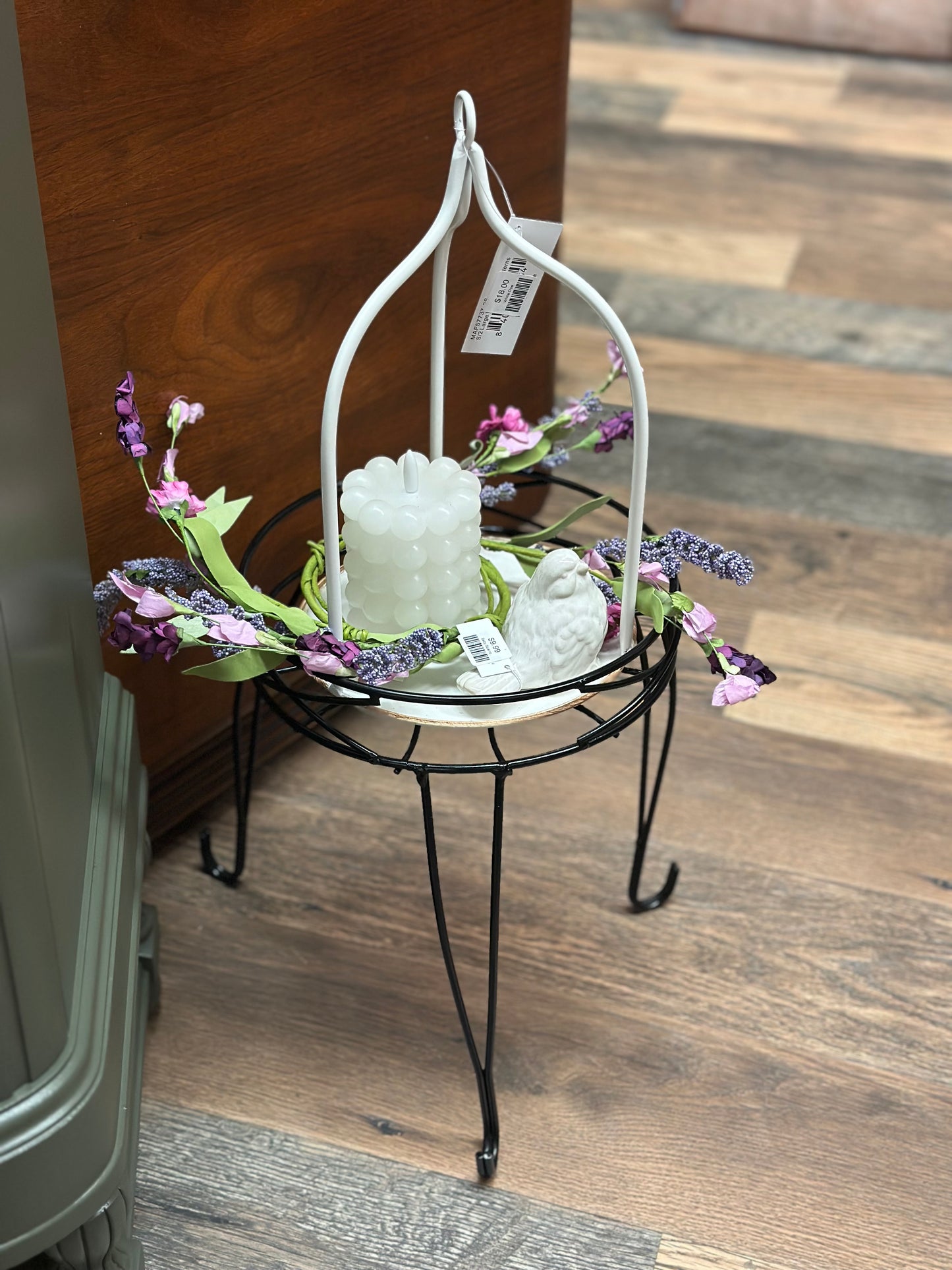 Small Iron Plant Stand