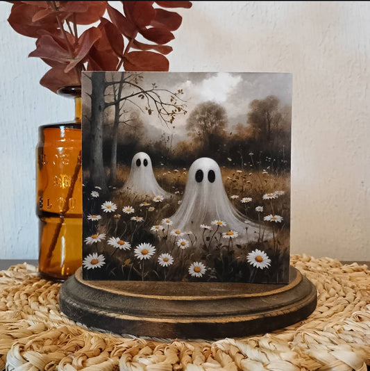 Ghosts in Daisies Block