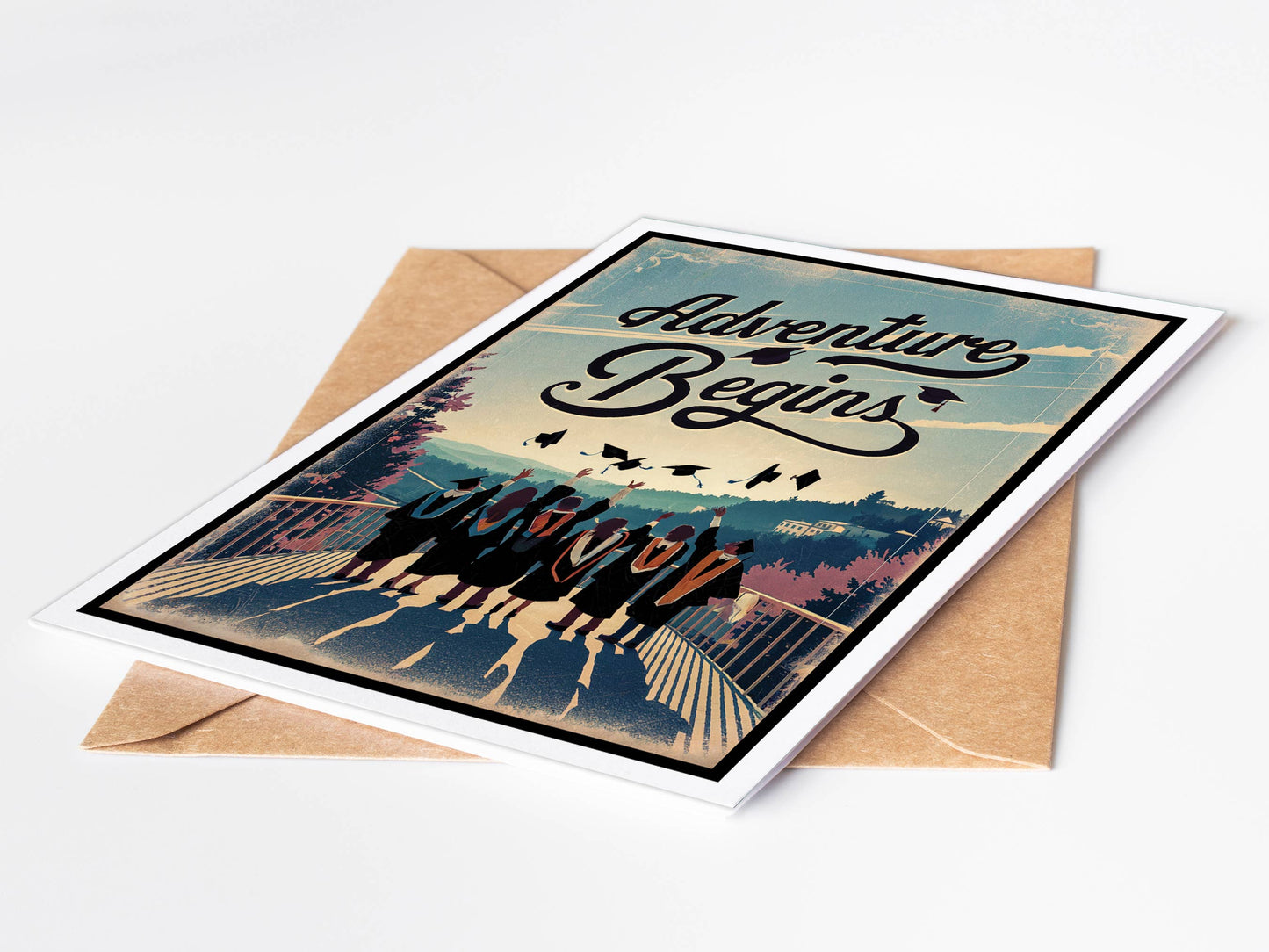 Adventure Begins-Graduation Cards