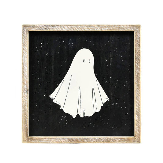 (GHOST/LEAF) Halloween Sign