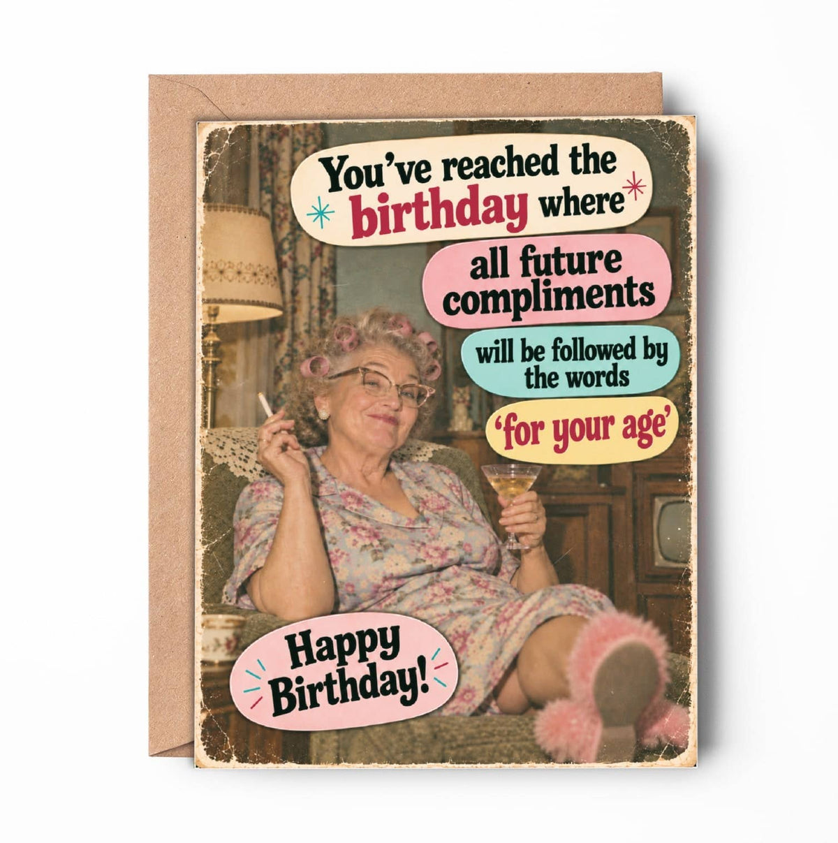 For Your Age Greeting Card