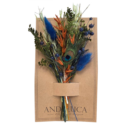 Happy Peacock Mini Bouquet #259