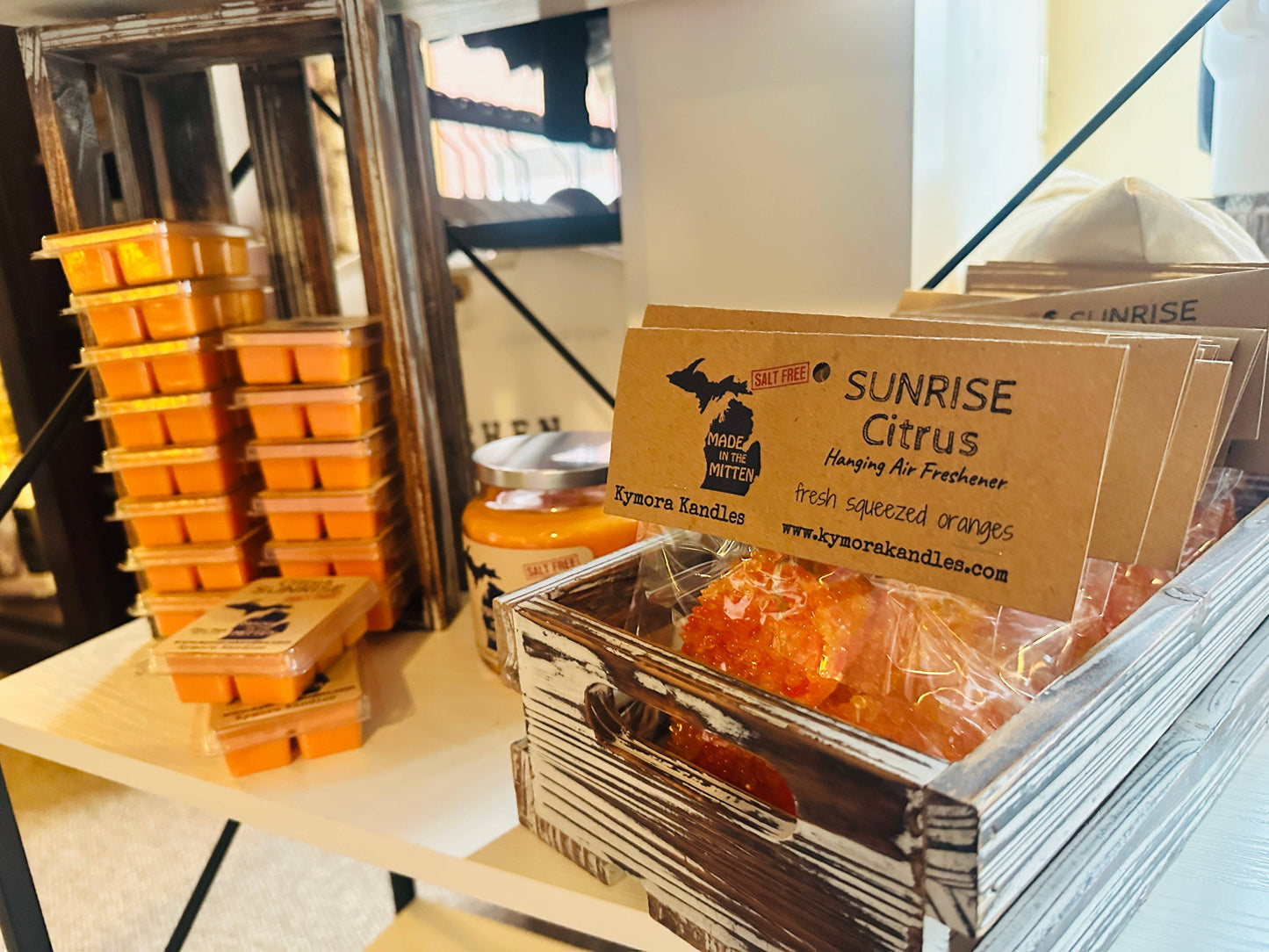 Hanging Air Freshener -  Citrus Sunrise