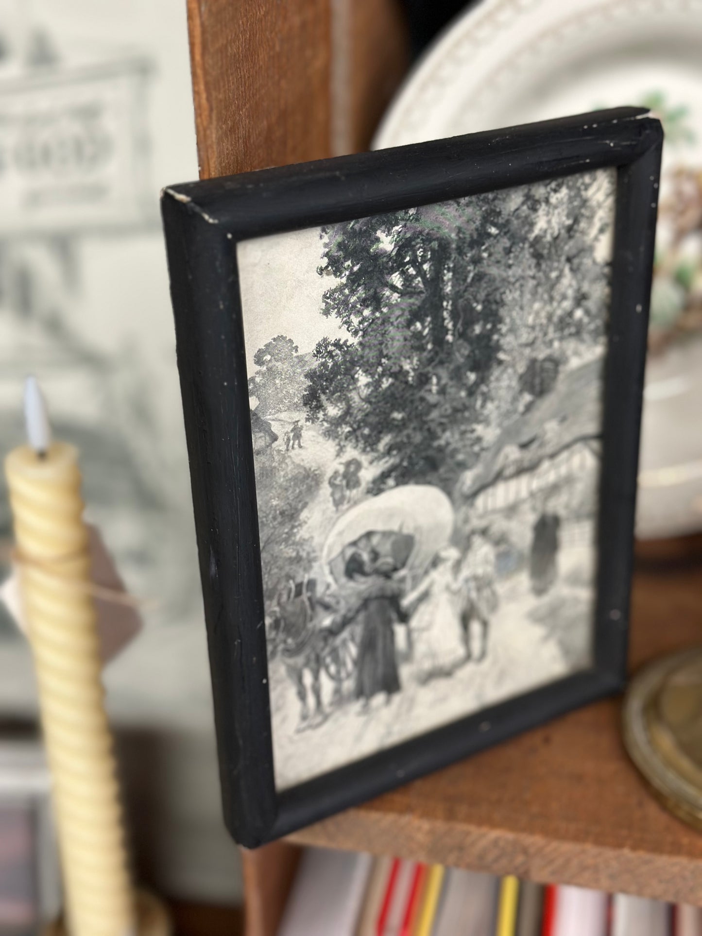 “The Deserted Village” Framed Art