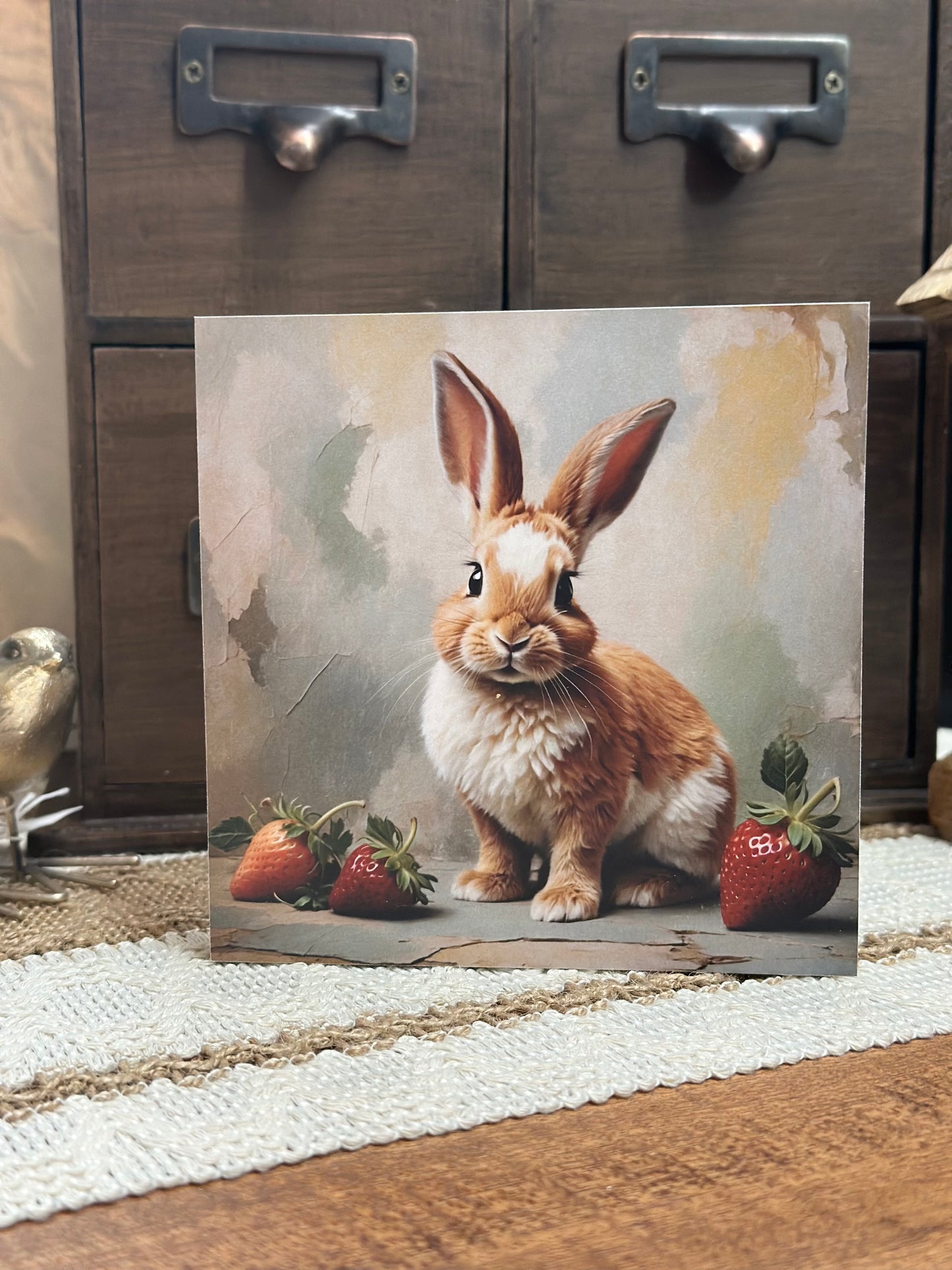 Bunny & Strawberries