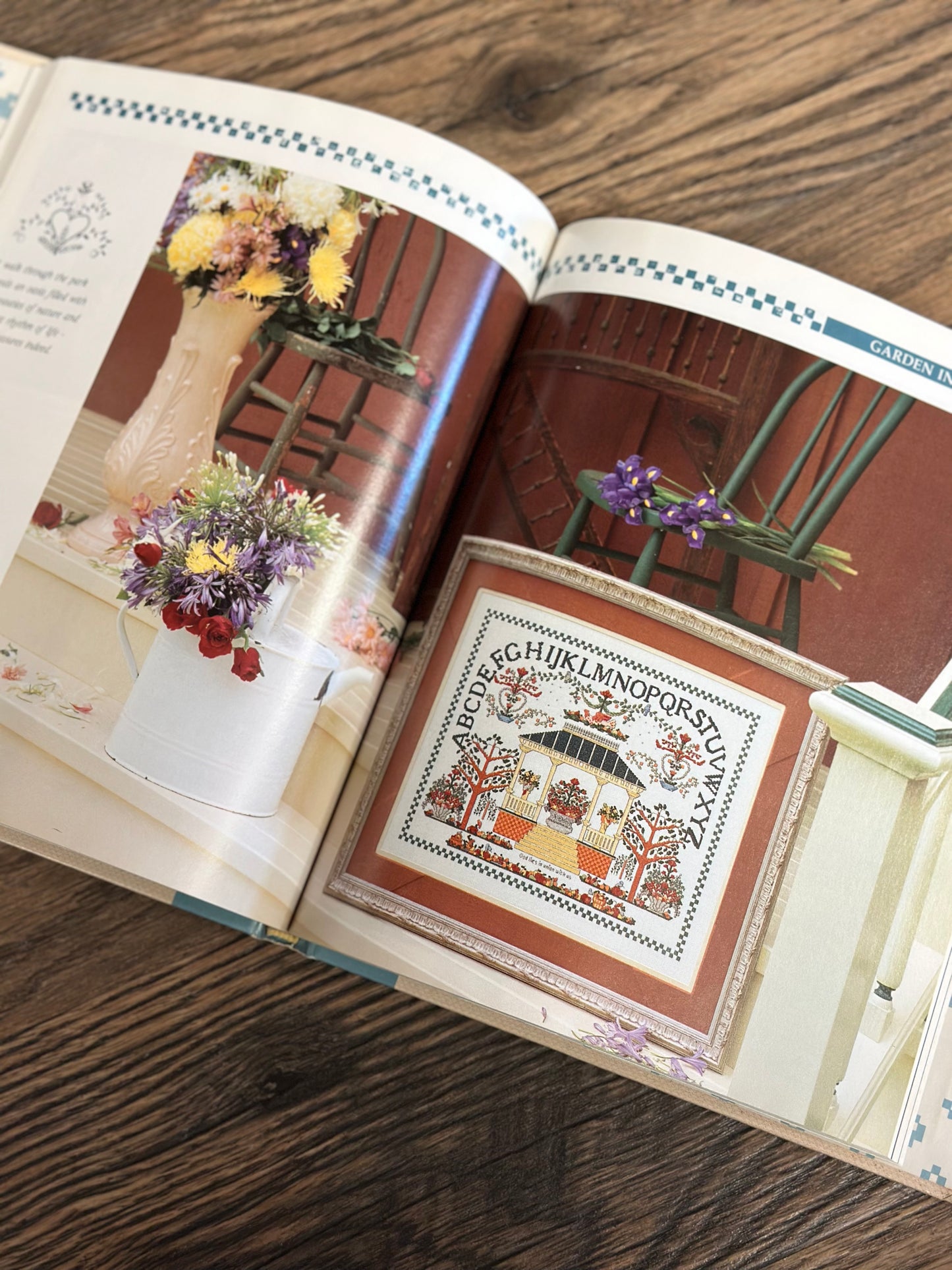 Country Cross Stitch Designs Book