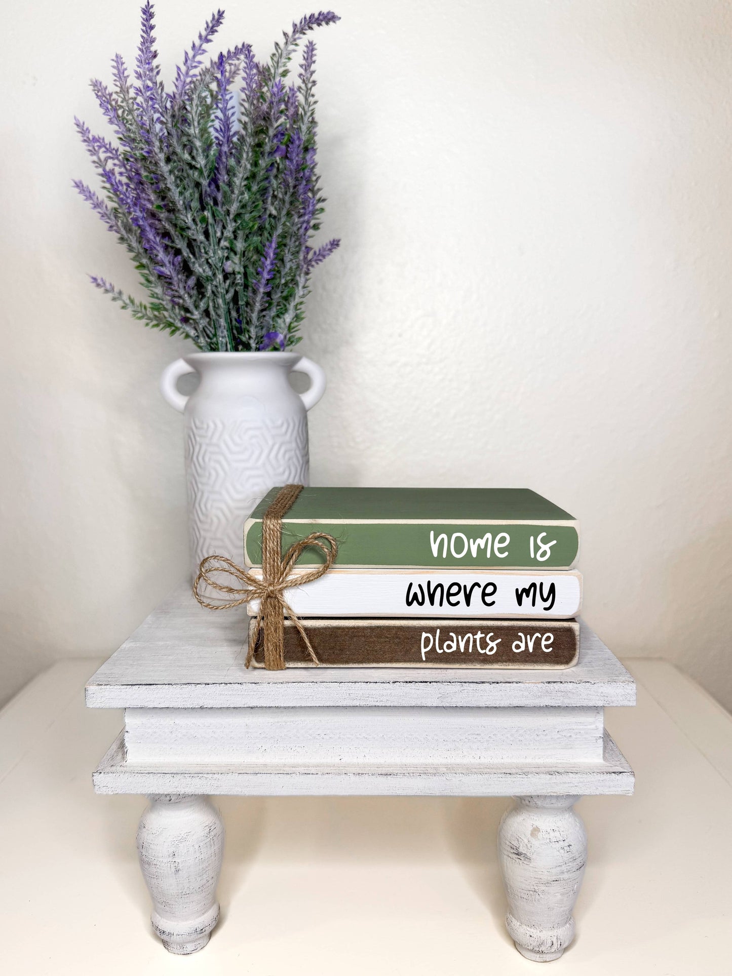 Home is where plants are Book Stack