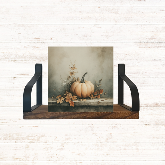 Pumpkin & Leaves