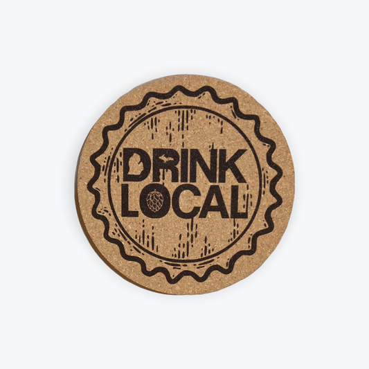 Cork Coaster- Drink Local