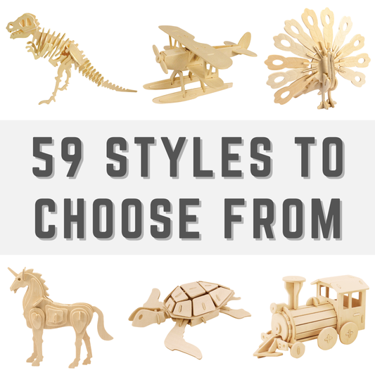 3D Wooden Puzzles