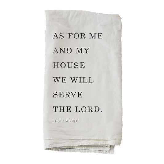 As For Me And My House Towel