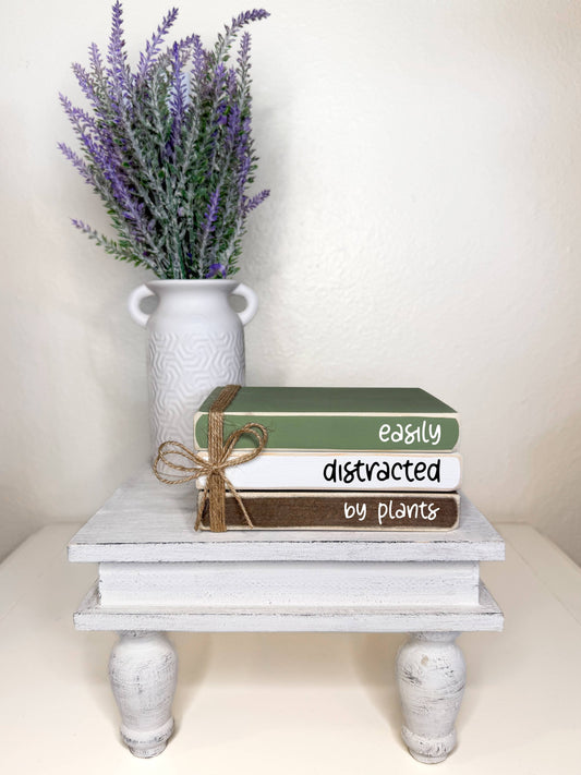 Distracted by Plants Book Stack