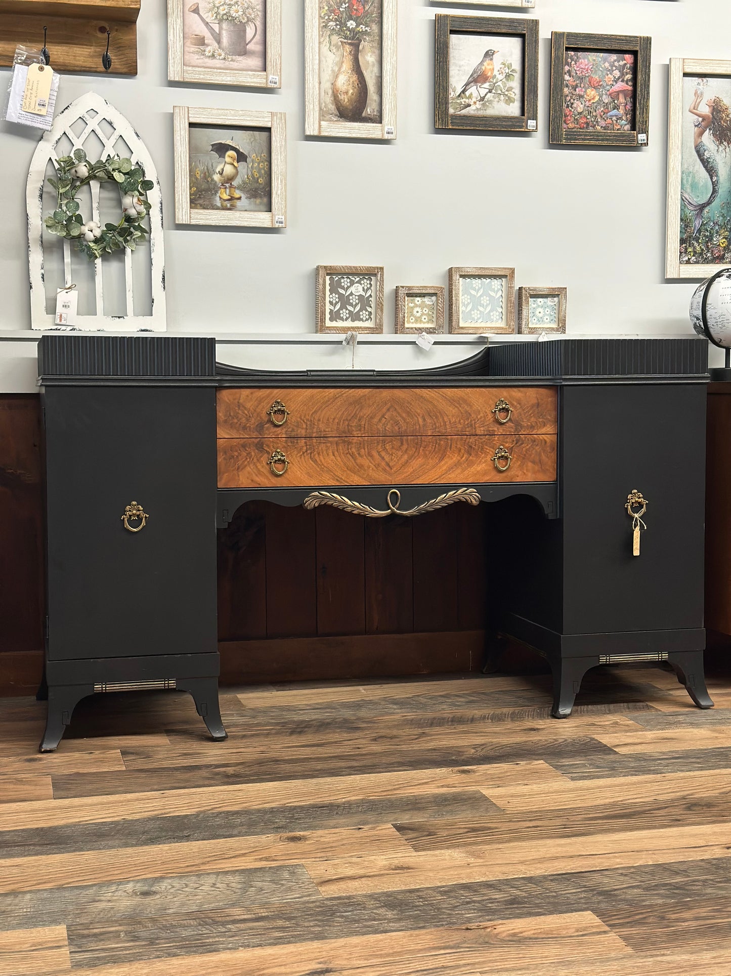 Black Vanity/Buffet
