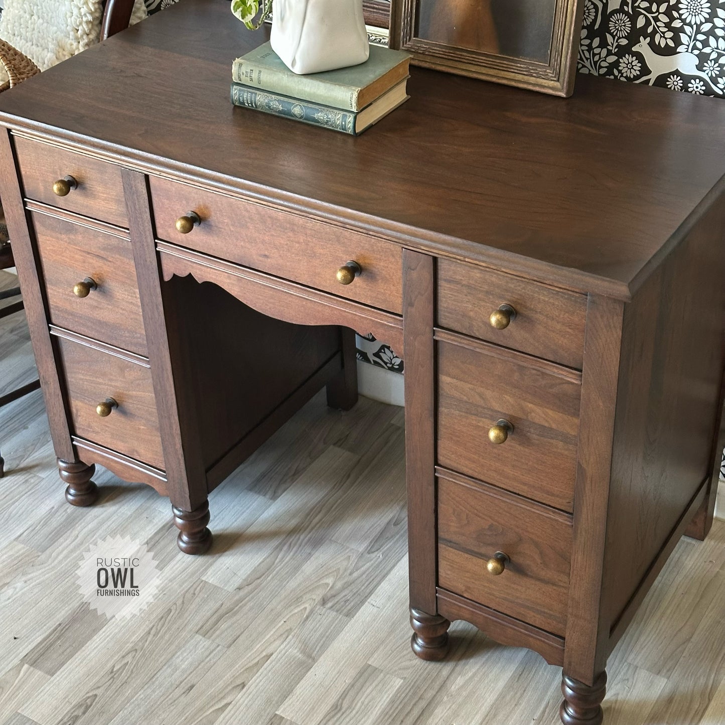 Solid Walnut Desk