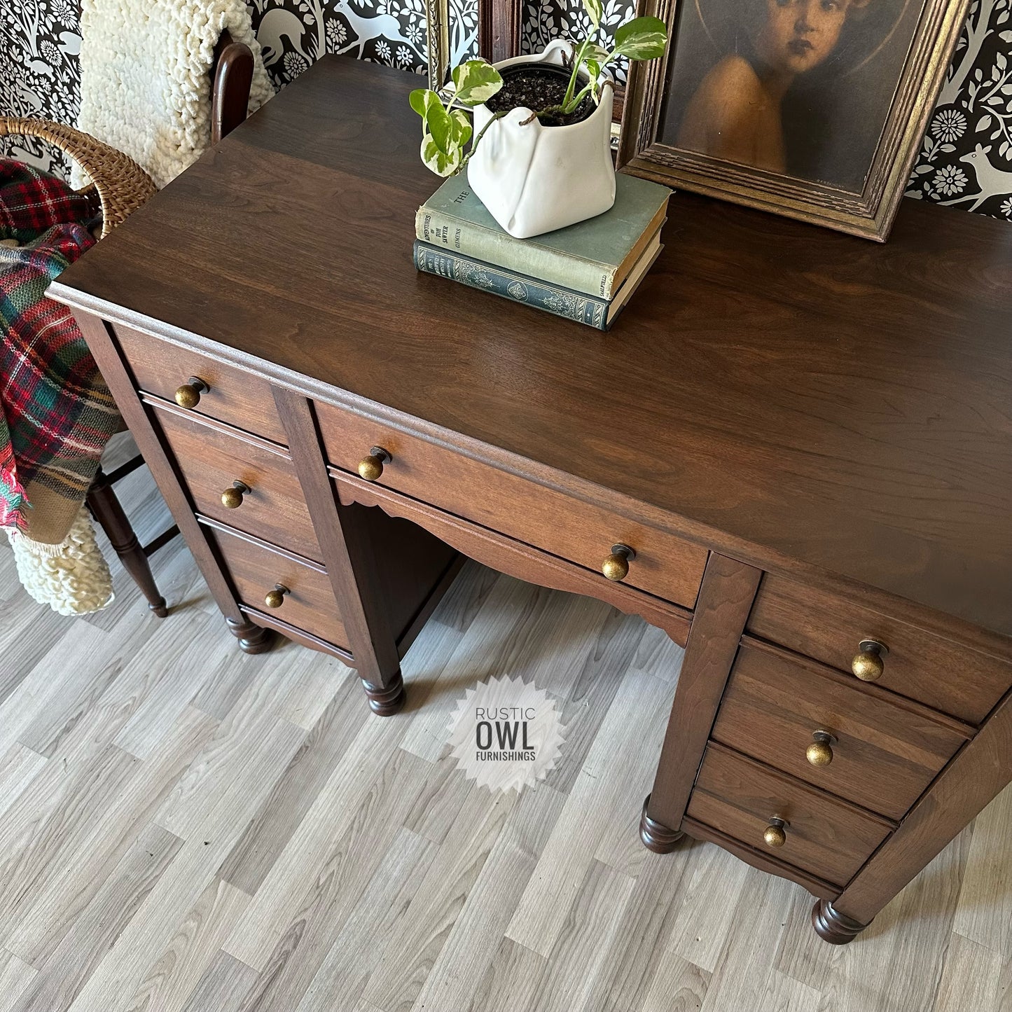 Solid Walnut Desk