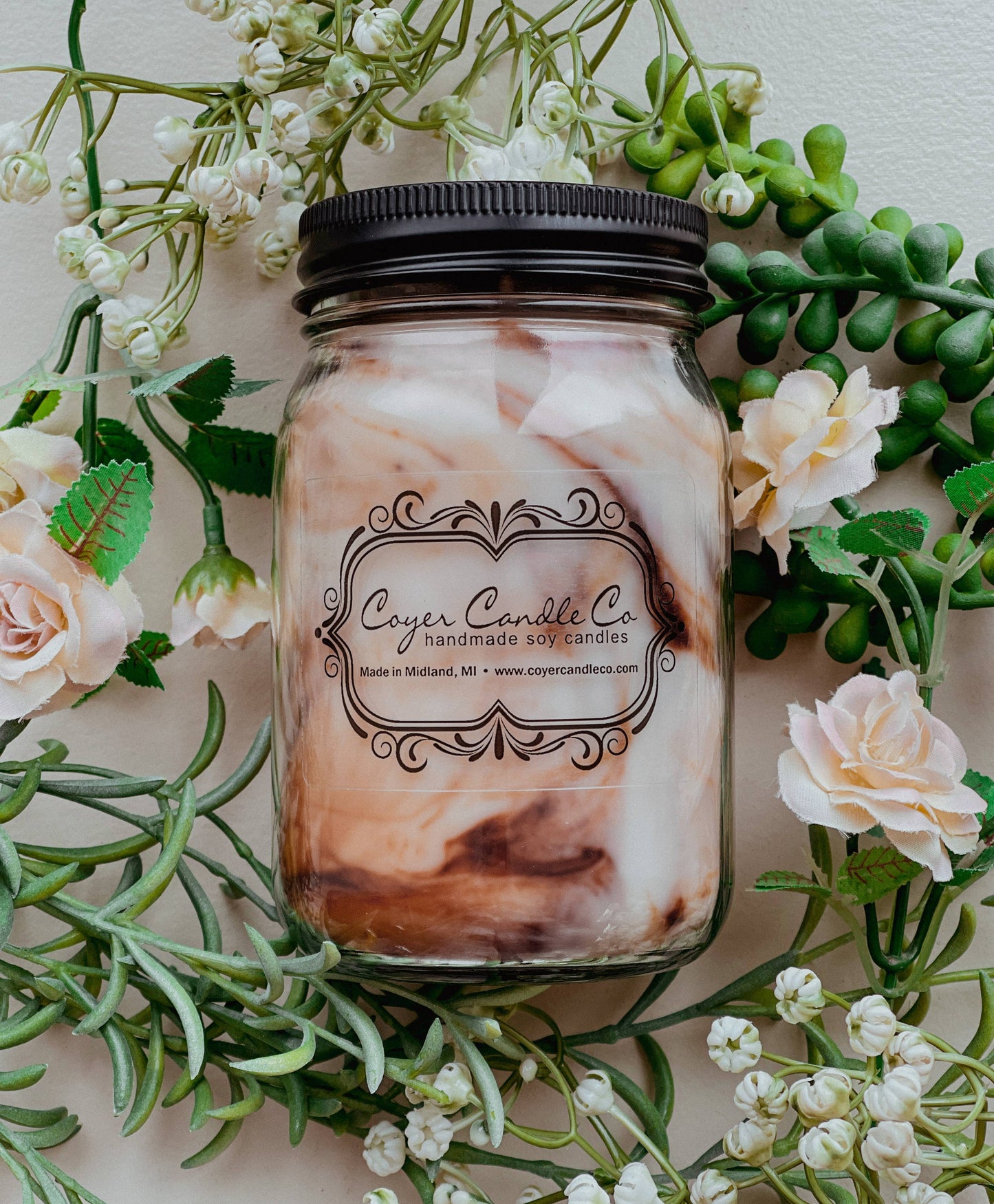 16 oz. Pint Mason Jar Candles - Signature Collection