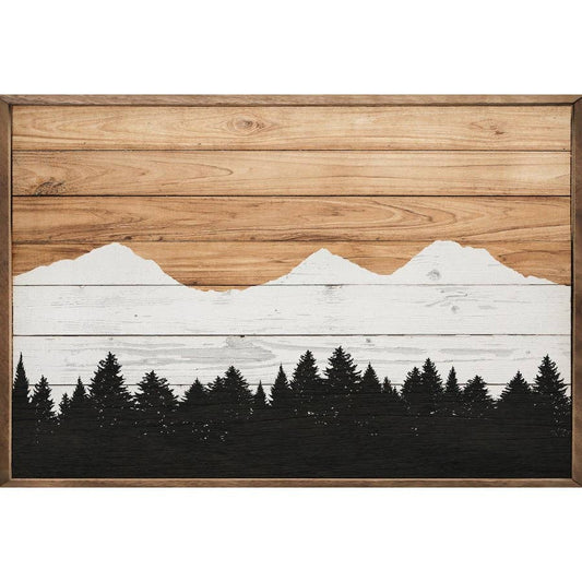 Three Sisters Mountains Right View