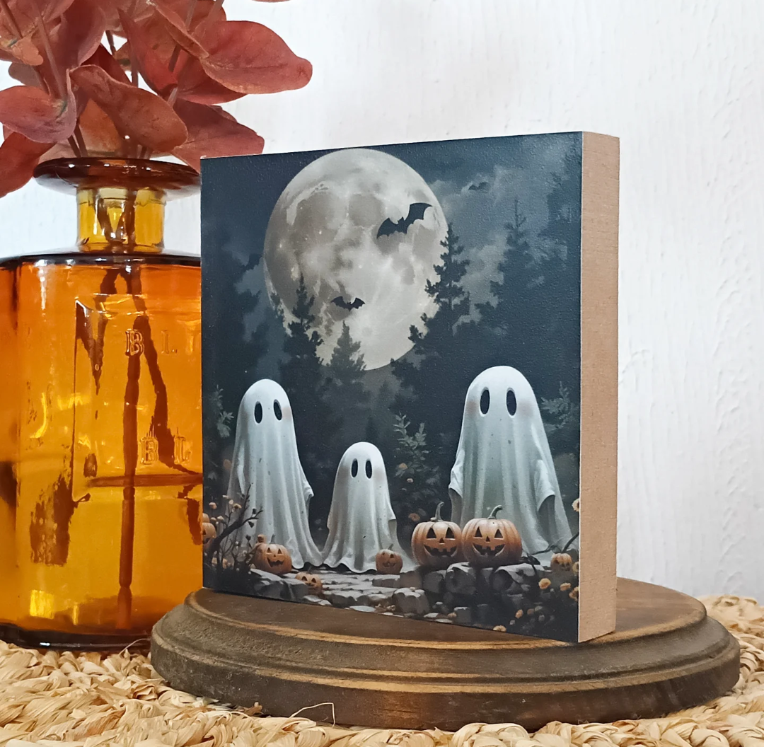 Friendly Ghosts Block