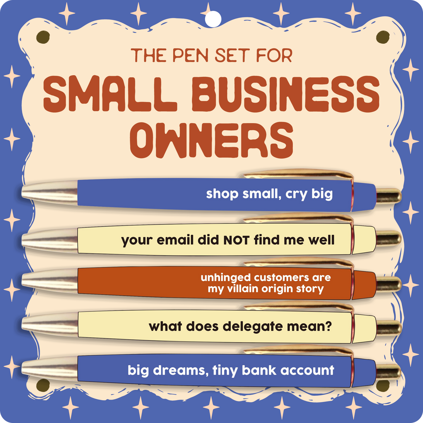 Small Business Owner Pen Set