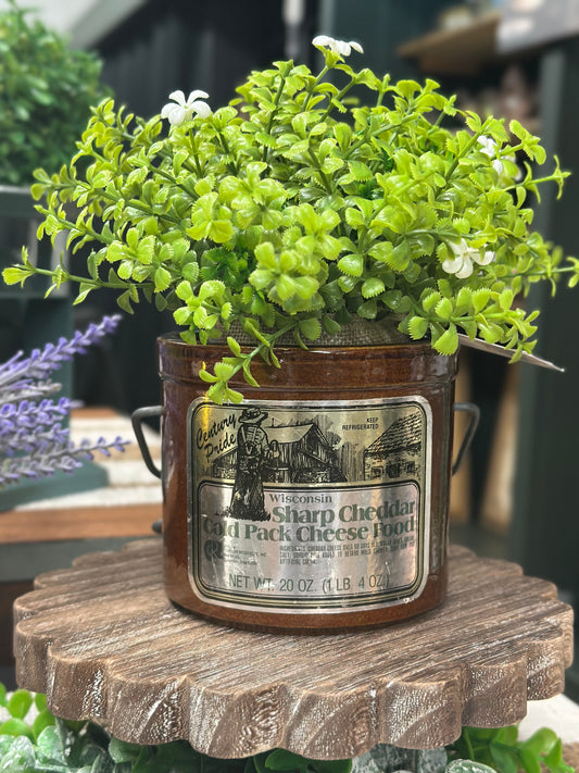 Vintage Cheese Crock