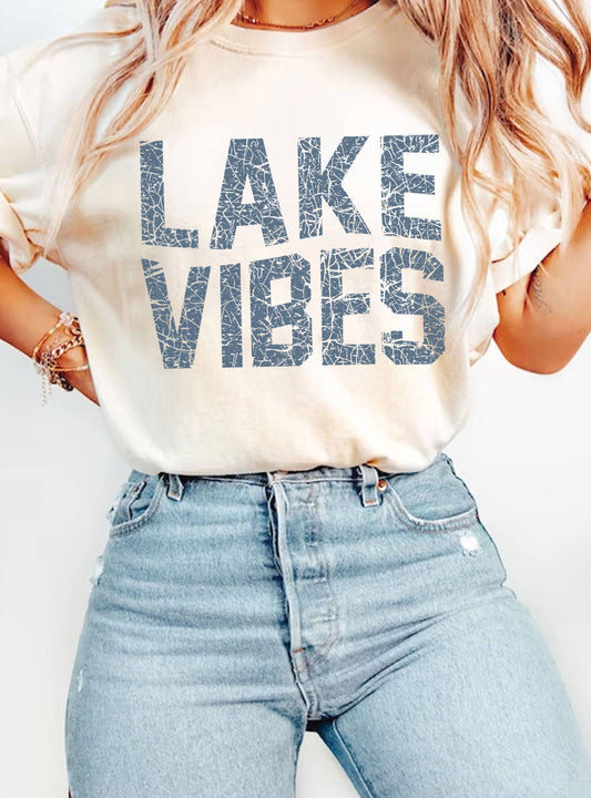 LAKE VIBES GRAPHIC TSHIRTS