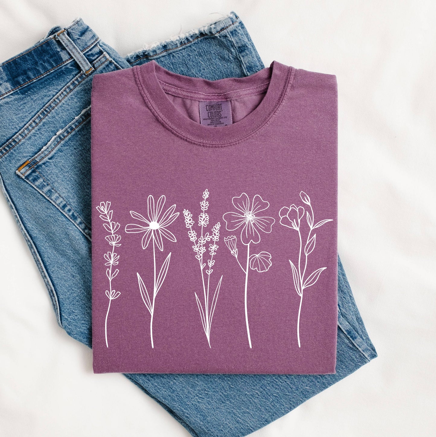 Wildflowers T Shirt, Wildflowers Tee, Wildflowers Shirt