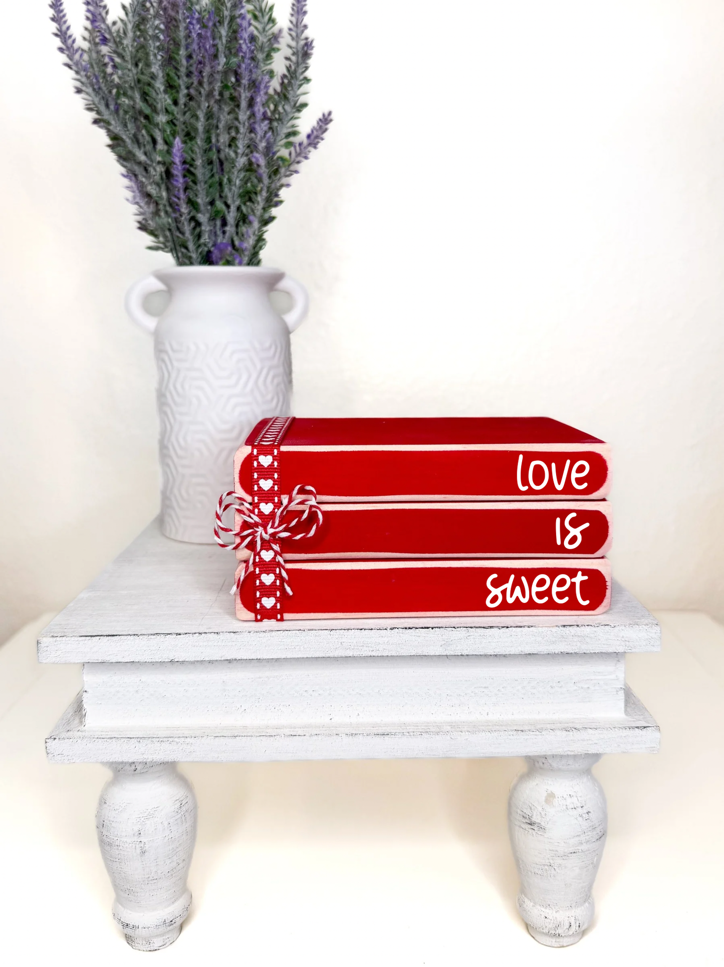 Love Is Sweet Book Stack