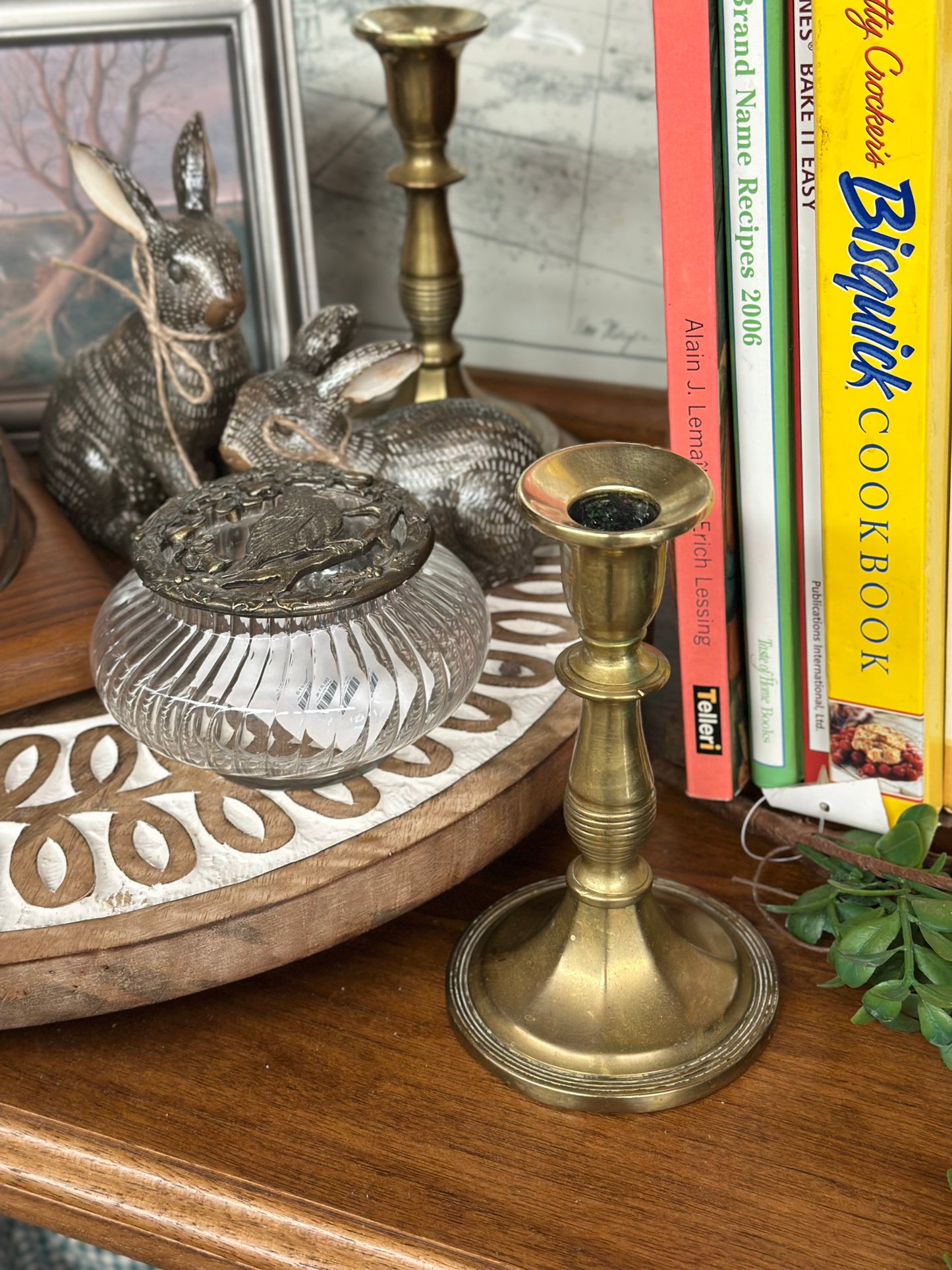 Solid Brass Taper Holder