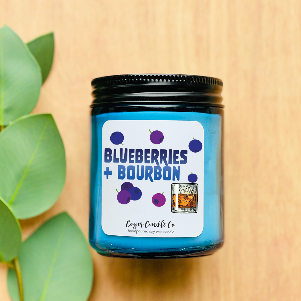 9 oz. Cobalt Jar Candles - Summer Collection