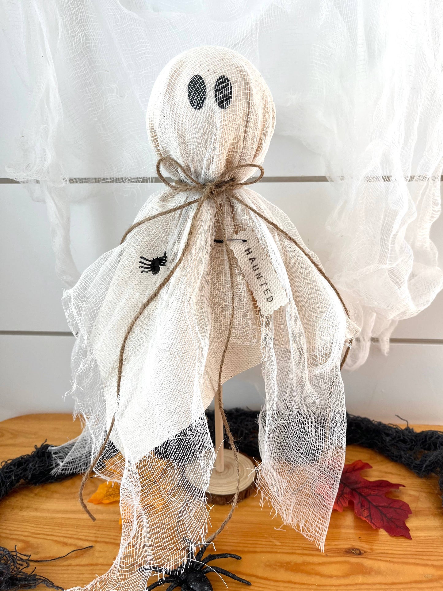 Rustic Primitive Halloween Ghost-3 Sizes
