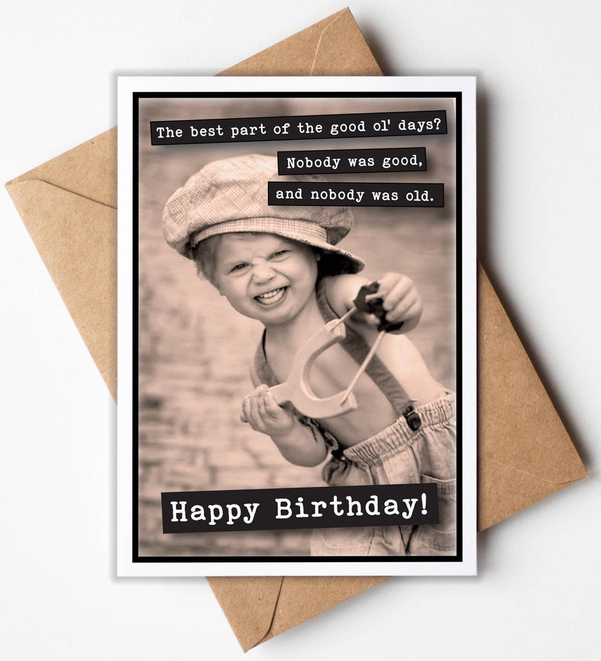 Good Ol' Days Greeting Card