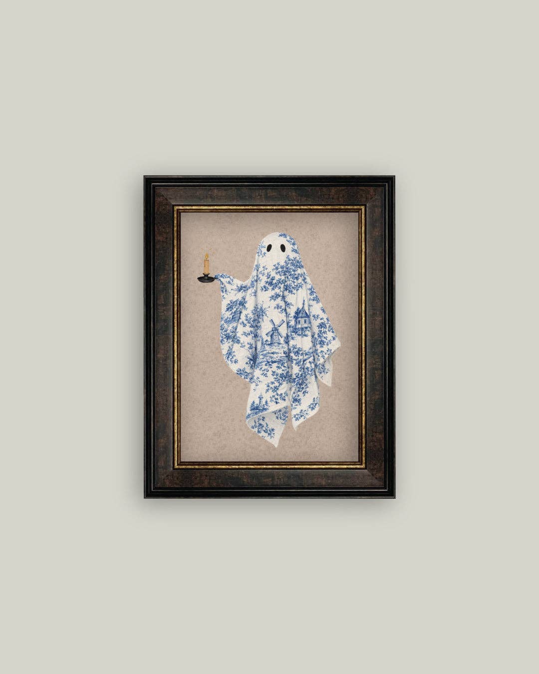 Blue Toile Ghost