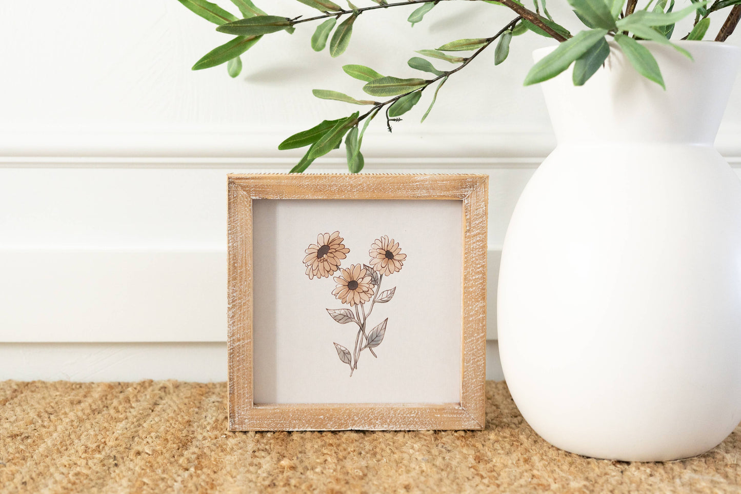 Sunflower/Daisy Reversible Sign