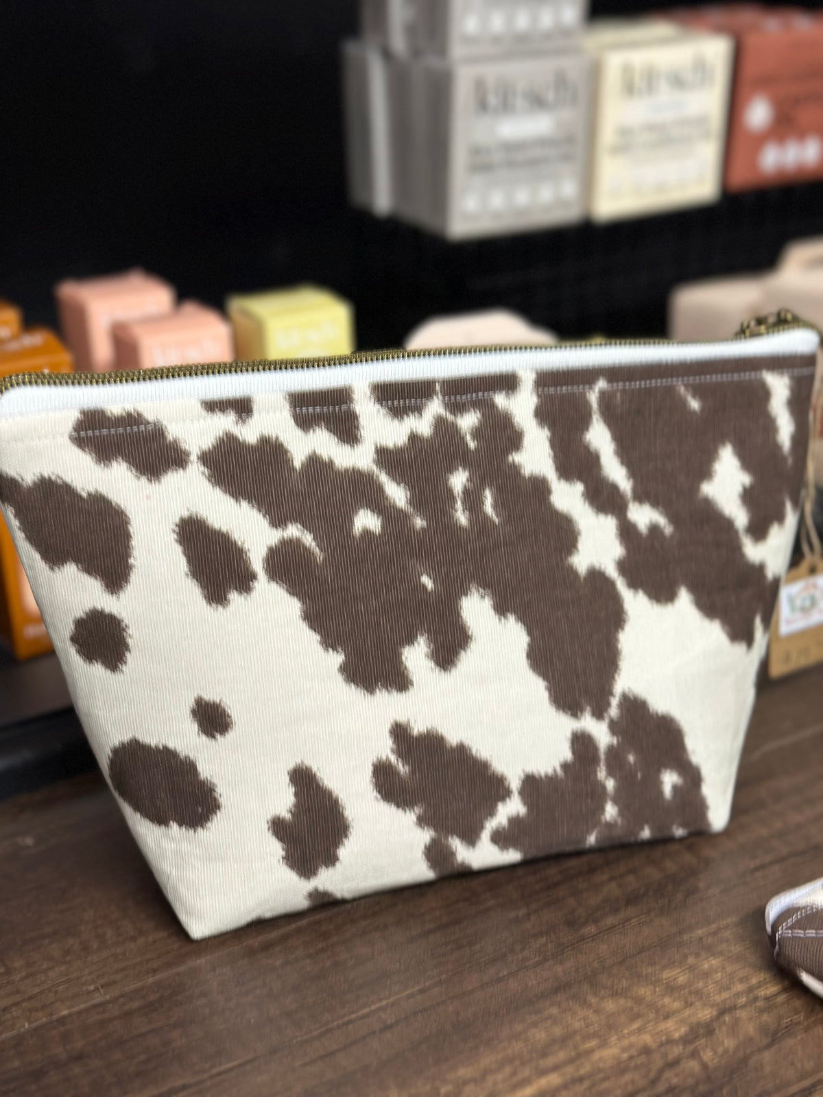 Handmade Cow Print Bags