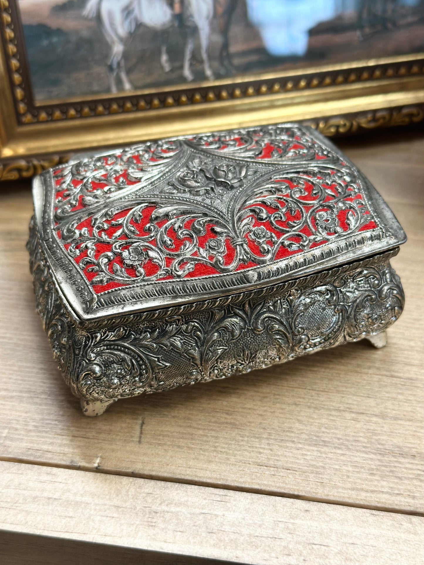 Antique Victorian Trinket Box