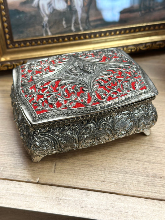 Antique Victorian Trinket Box