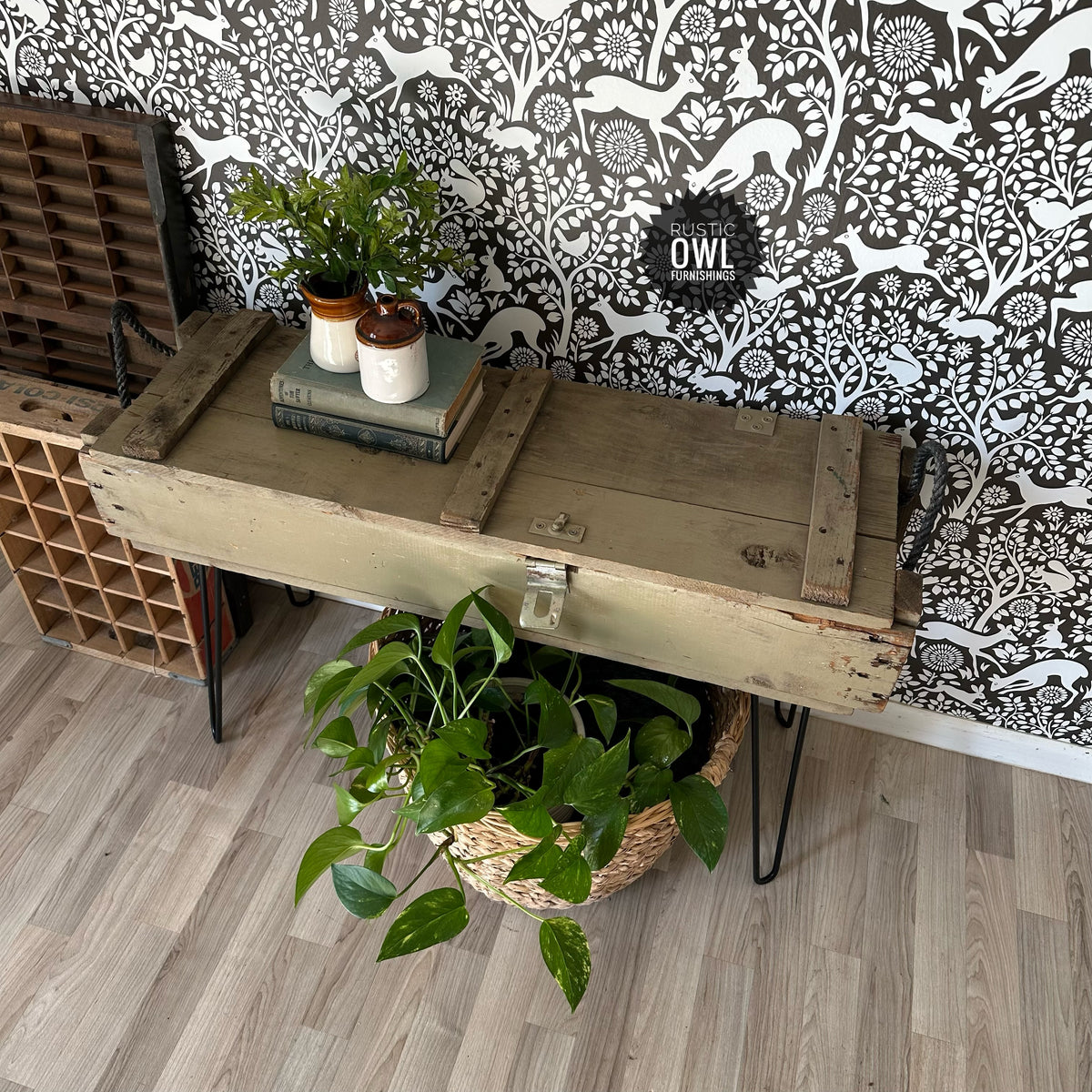 Ammo Crate Storage Bench