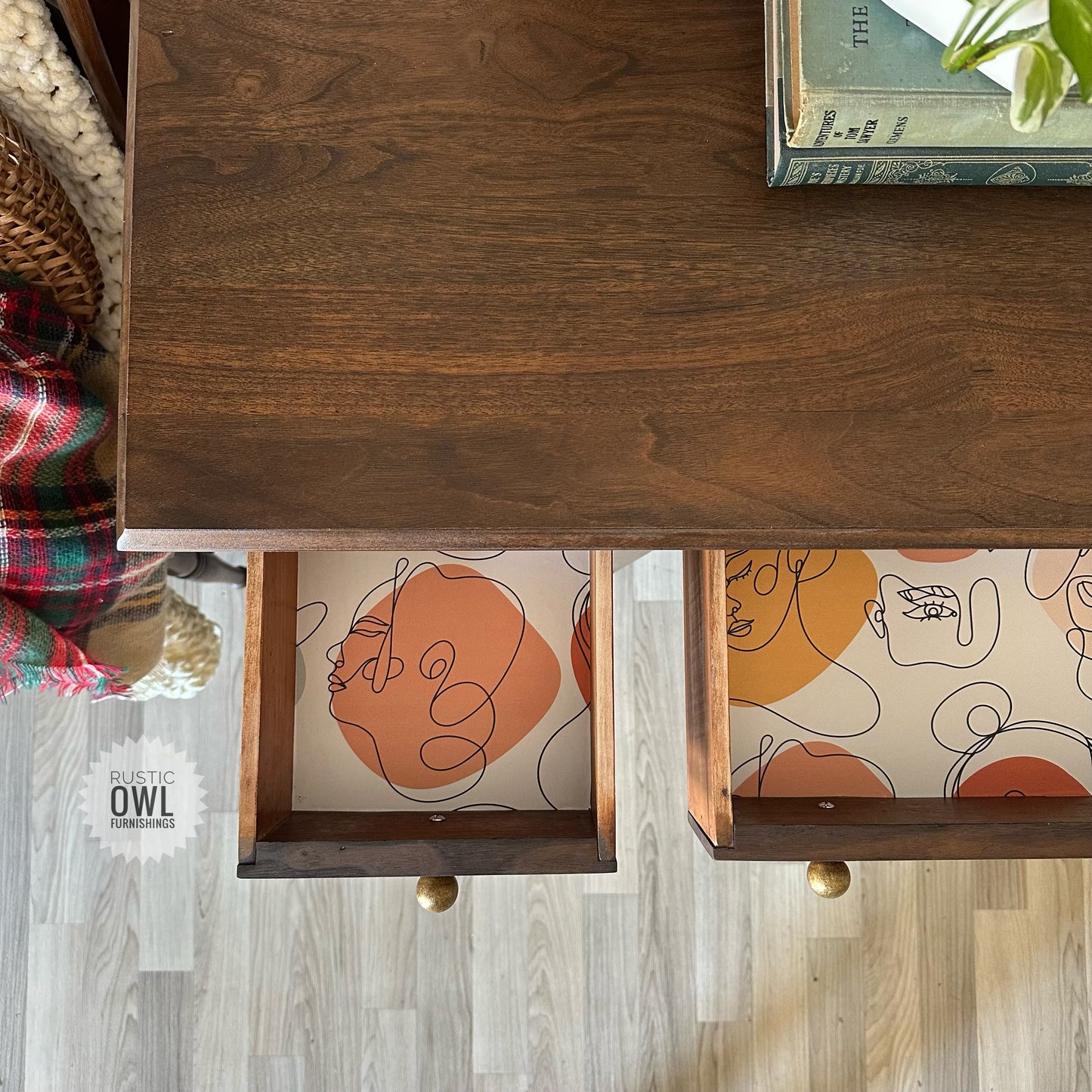 Solid Walnut Desk