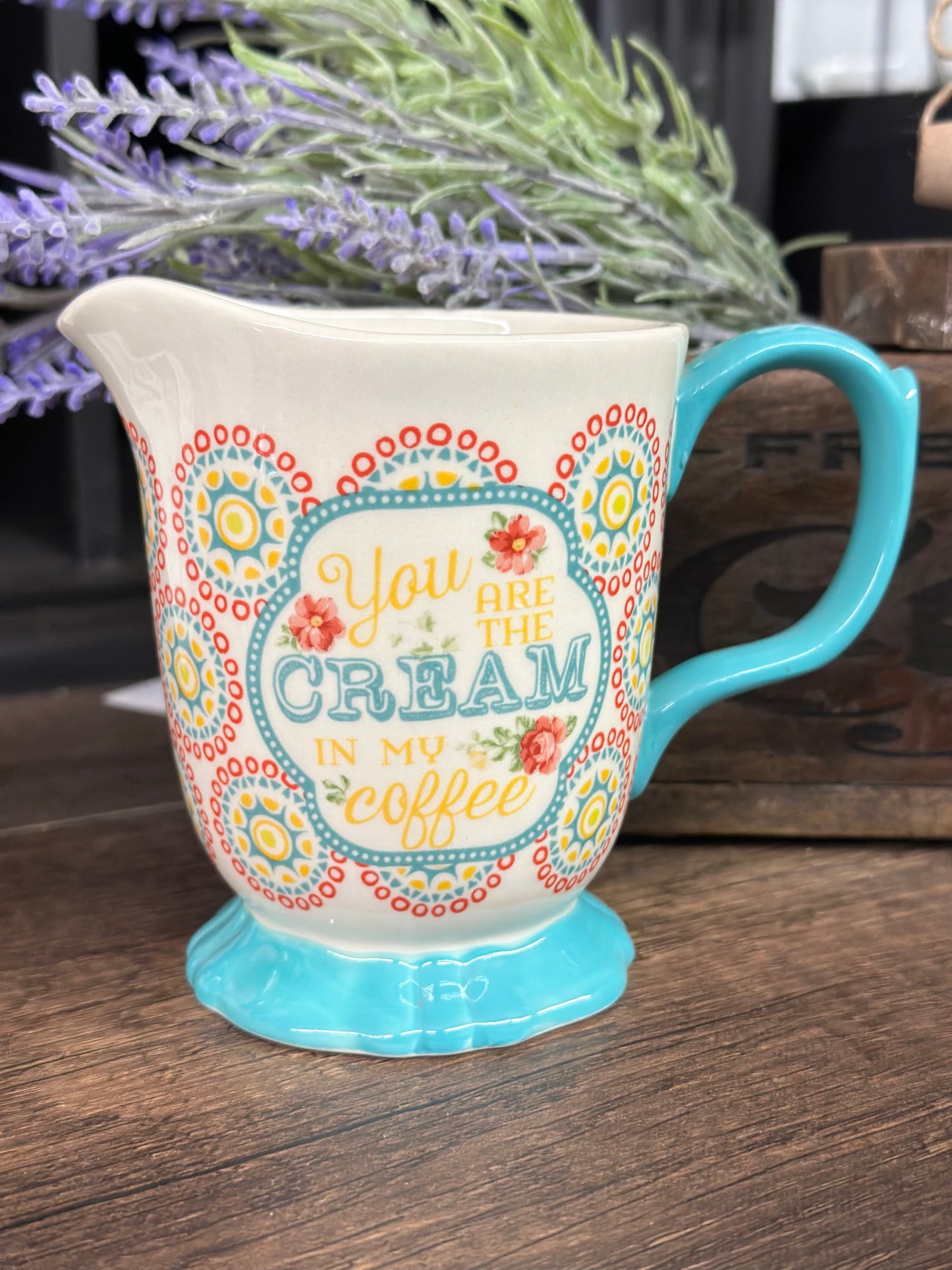 Pioneer Woman "Blossom Jubilee" Creamer Stoneware