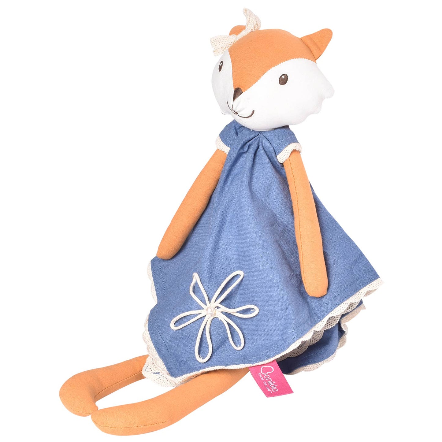 Luca the Fox in Blue Dress