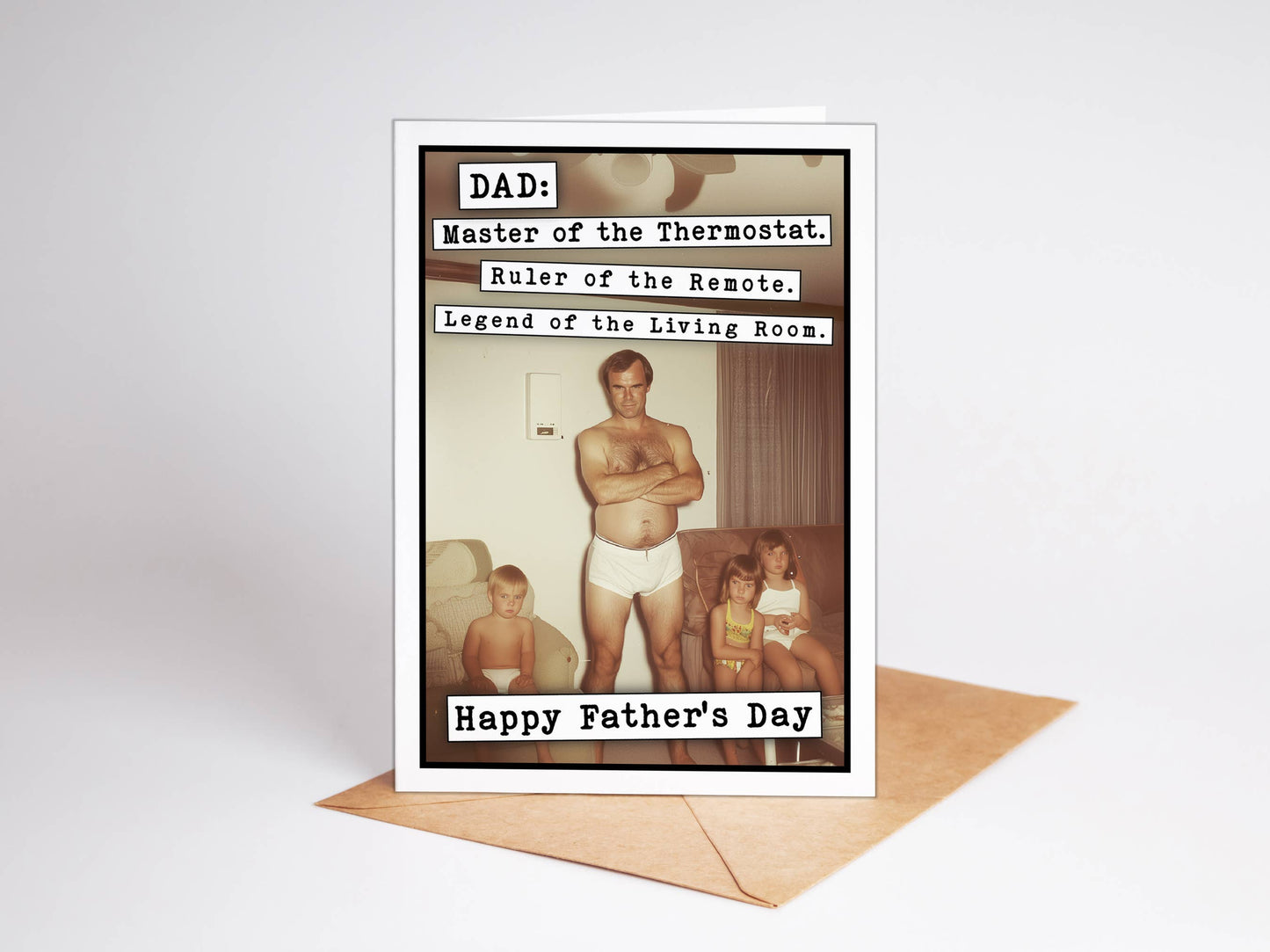 Thermostat Dad- Father's Day Card