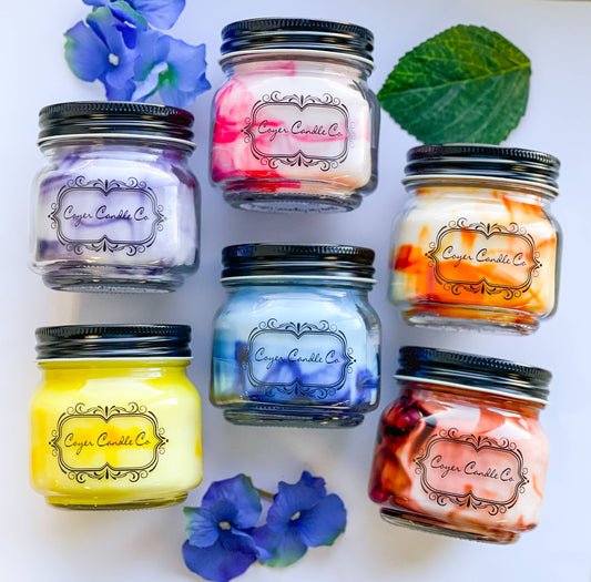 8 oz. Mason Jar Candles - Signature Collection