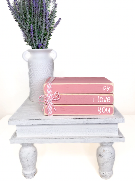 PS I Love You Book Stack