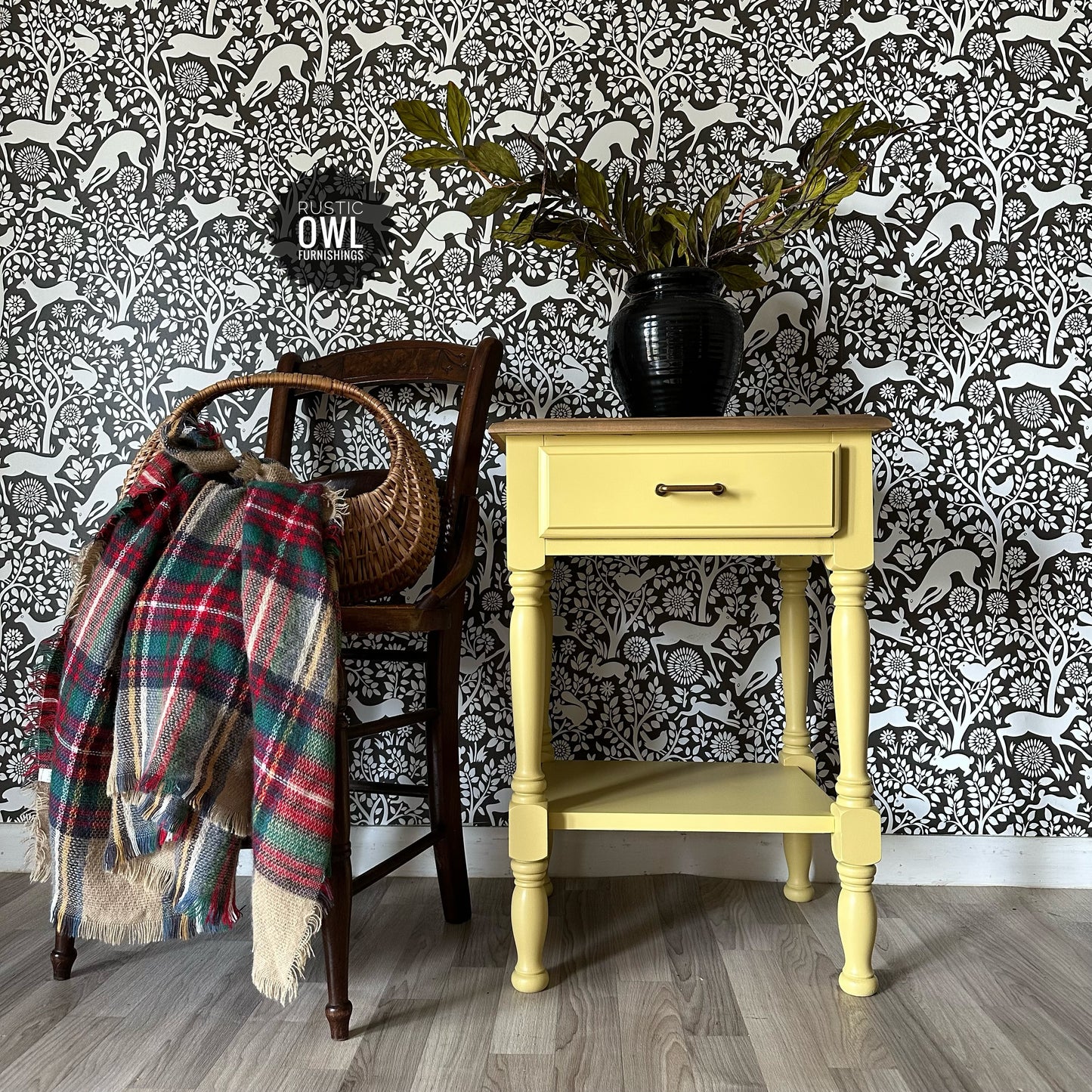 Yellow Maple Side Table