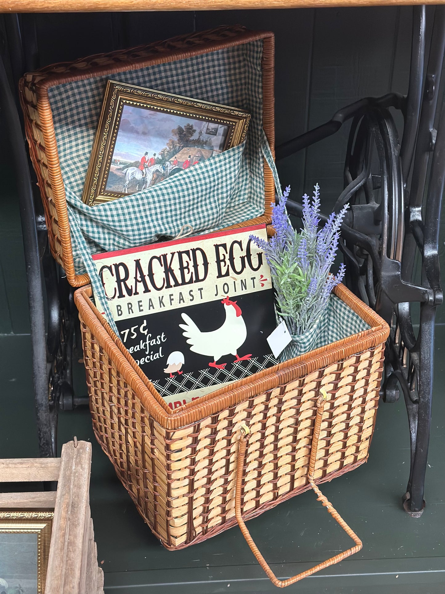 Vintage Picnic Basket