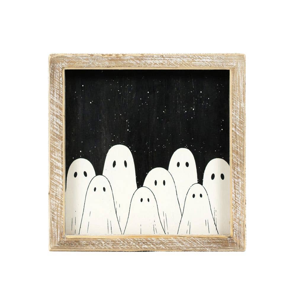 GHOST/MUSHROOM Reversible Sign