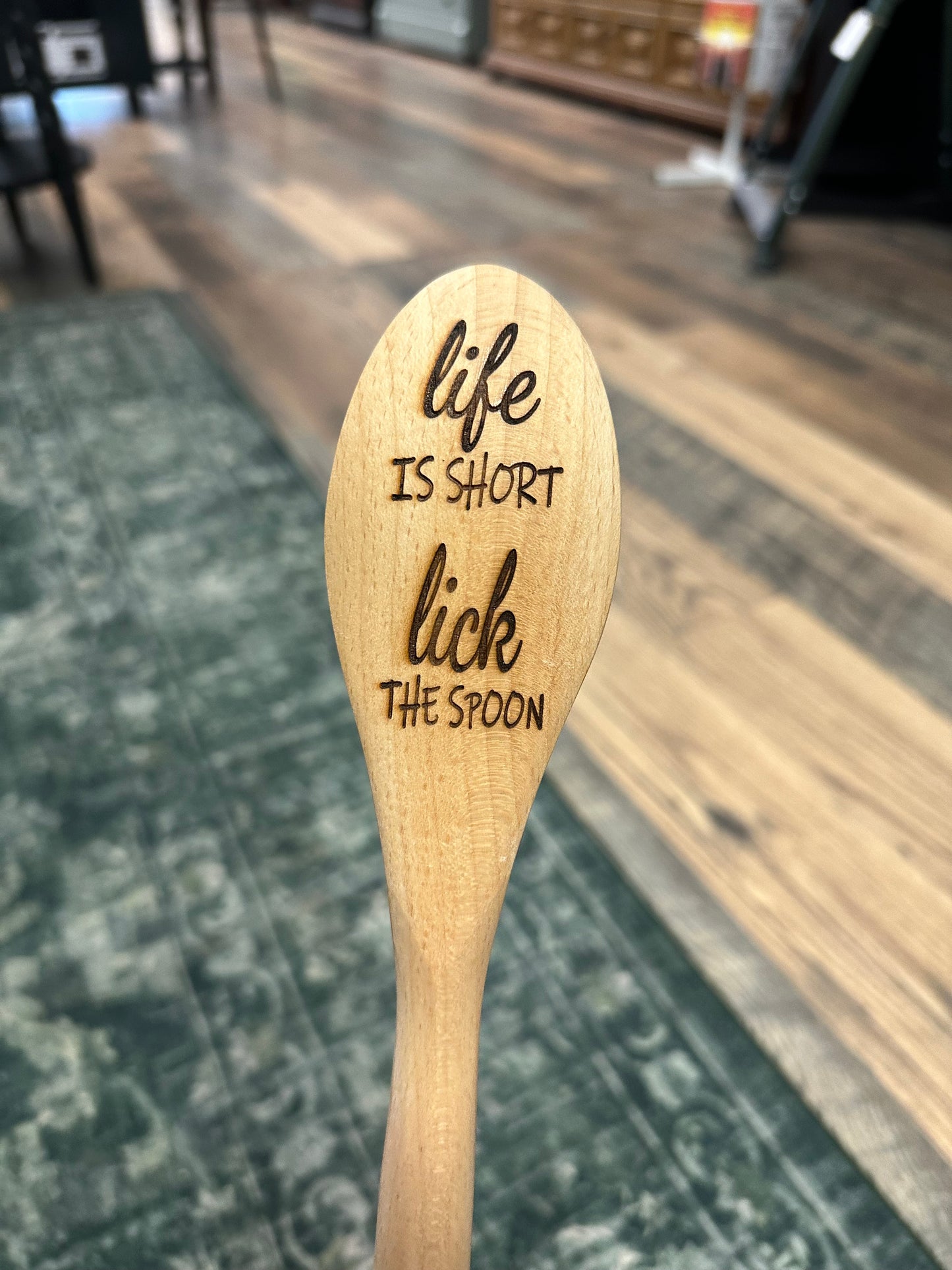Engraved Wooden Spoons