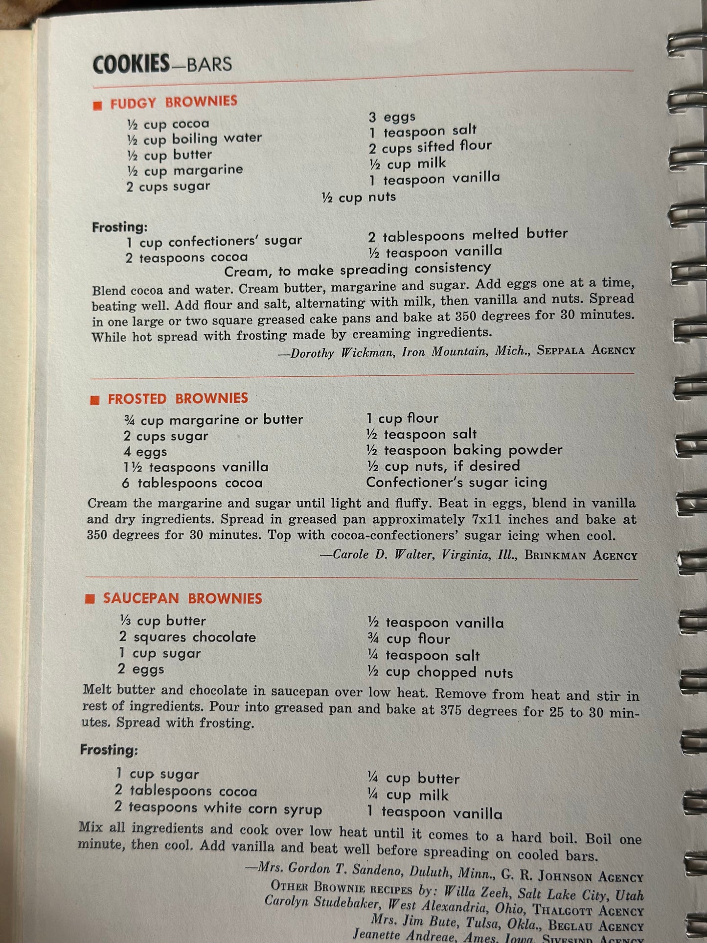 Vintage Cookbook