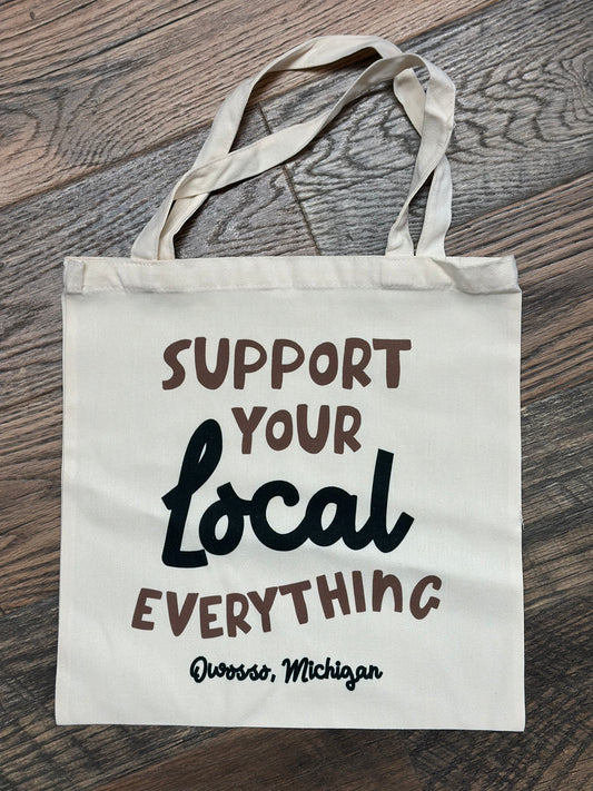 Support Your Local Tote Bag